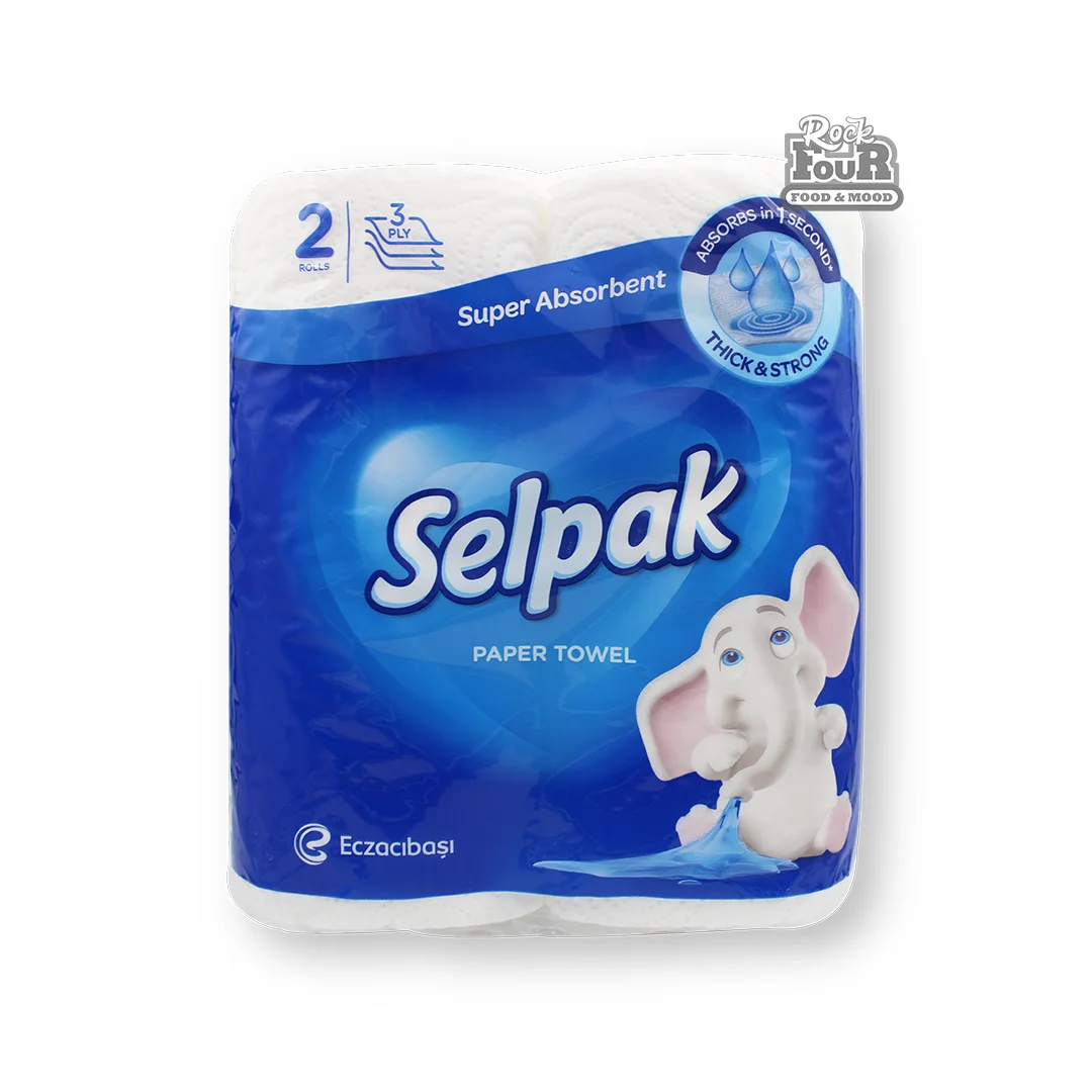 Խոհանոցային թղթյա սրբիչ «Selpak» եռաշերտ 2հատ